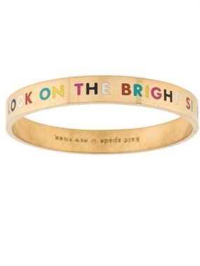 Kate Spade 'Look On The Bright Side' Enamel Bangle